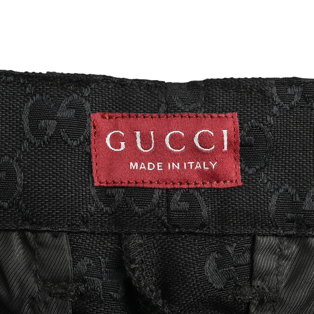 Gucci 24Fw Double G jacquard canvas trousers suit