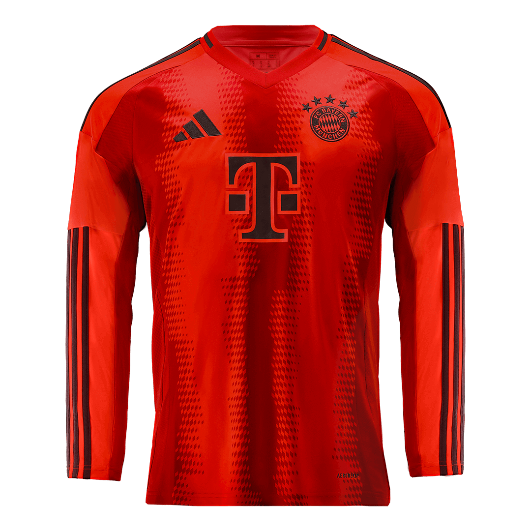 Bayern Munich long-sleeved home football shirt 2024/25