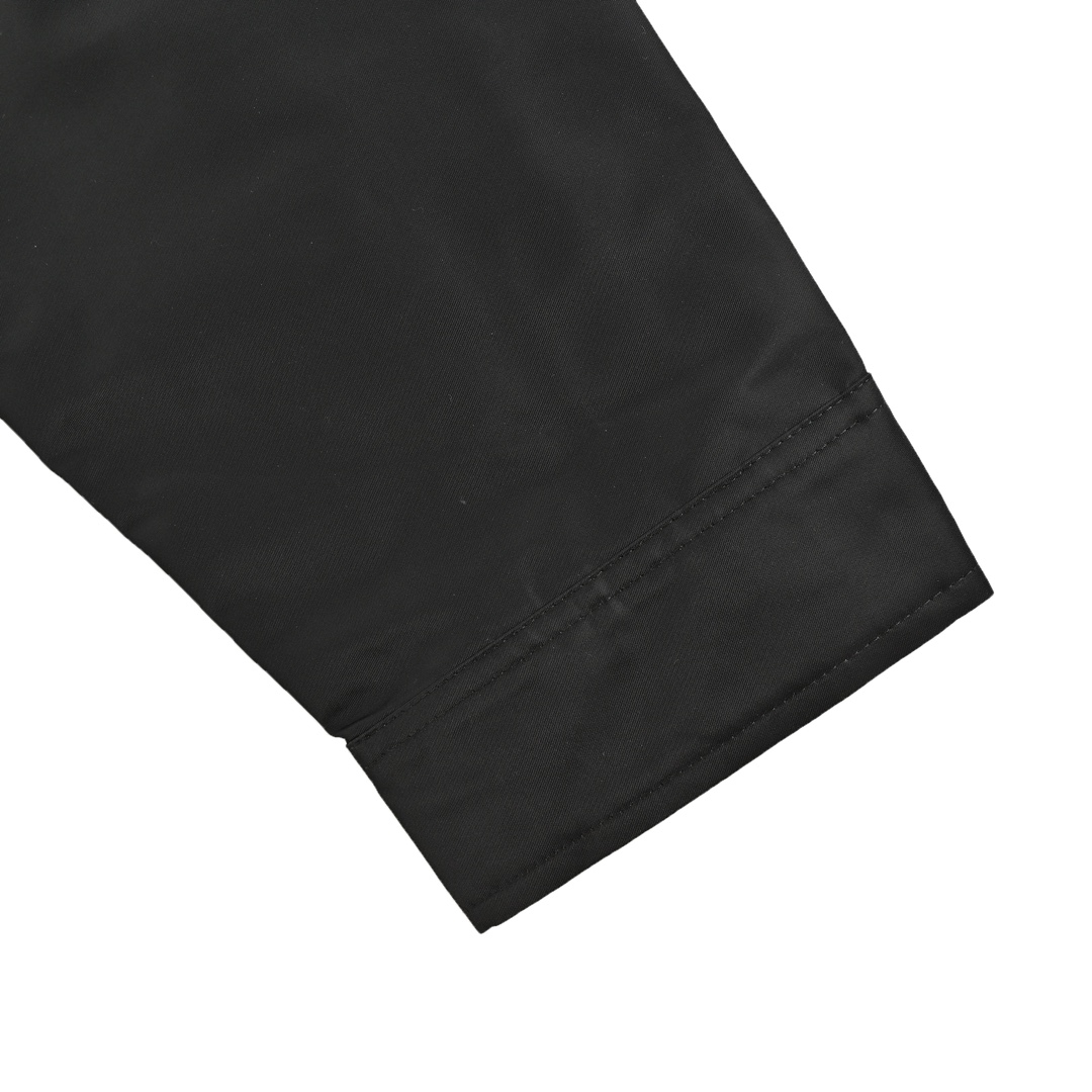 Prada 24Fw high-density triangle logo nylon shirt jacket