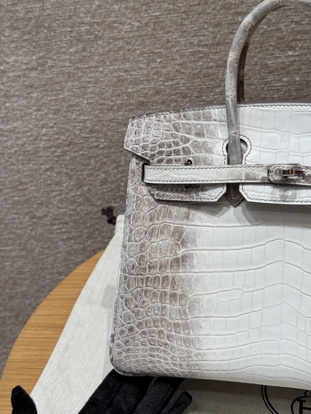 Hermès Birkin 25 Himalaya handbag (handmade to order)