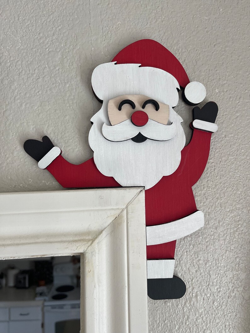 ON SALE🎅Christmas Funny Corner Sign Top Door Frame Ornament