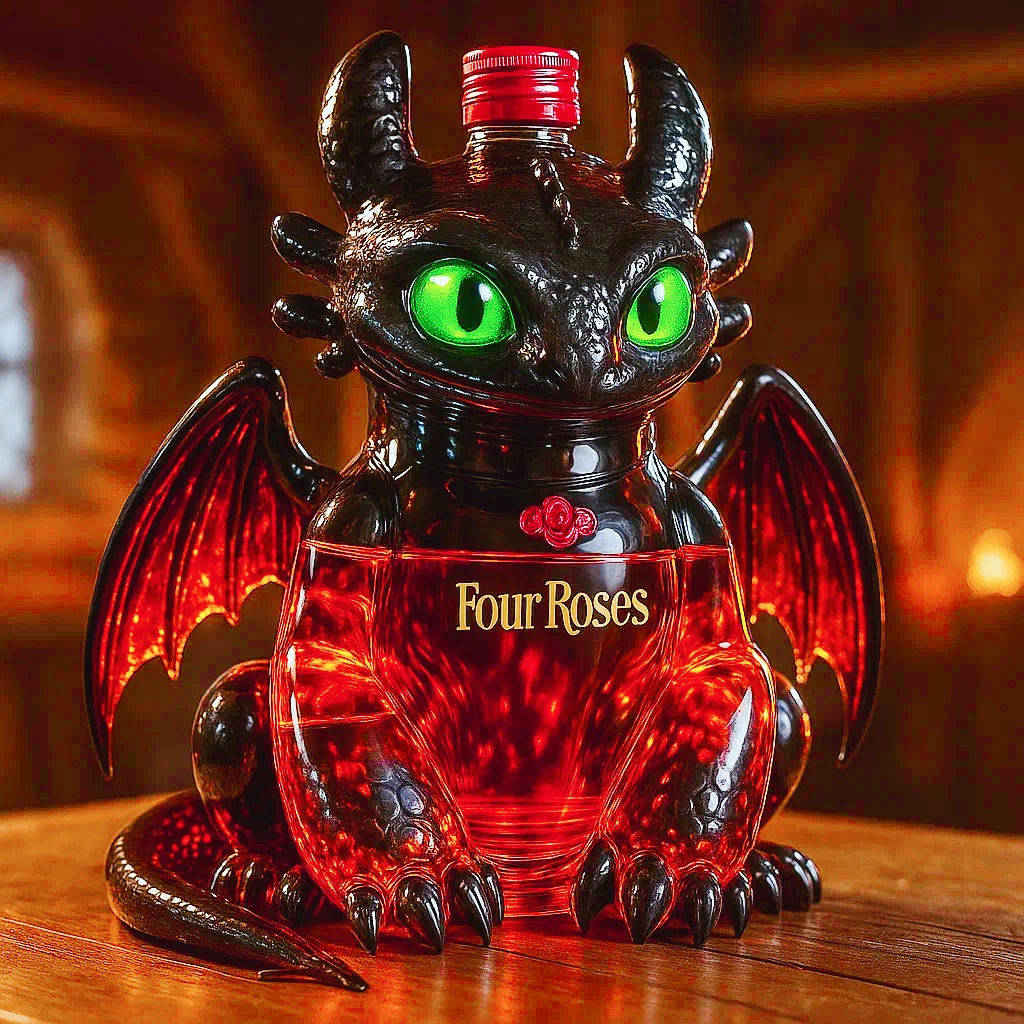 Toothless Collector's Edition Whiskey Decanter