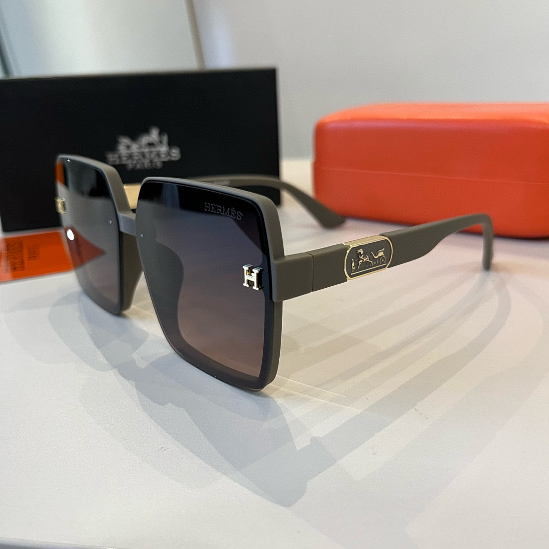 Hermes Square Frame Sunglasses
