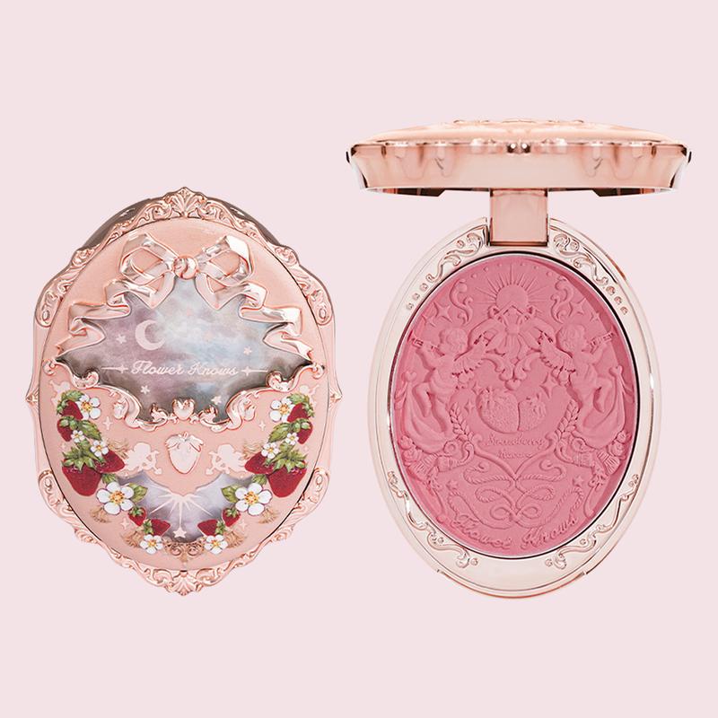 Strawberry Rococo Collection Embossed Blush