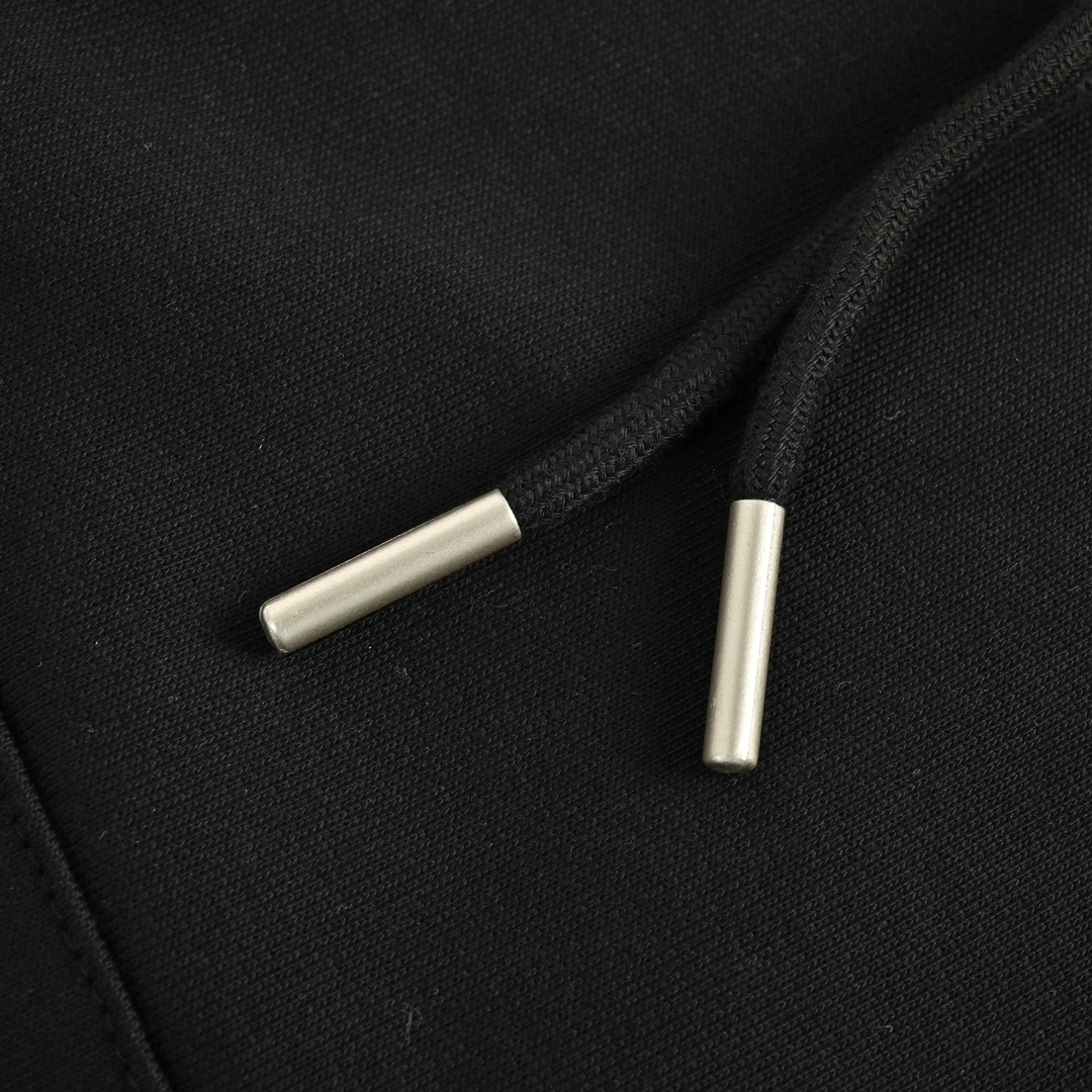 Gucci 24Fw back lettering print hooded sweatshirt