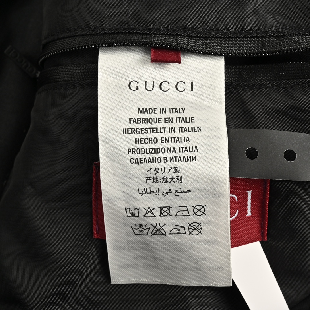 Gucci 24Fw all-over logo quilted jacket