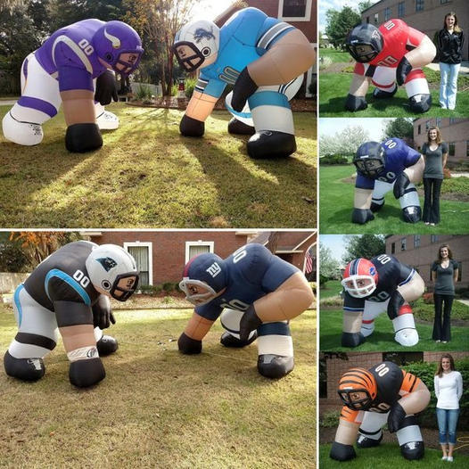 (Holiday Sale – 70% OFF)5FT Giant Inflatable NFL Players Free Shipping