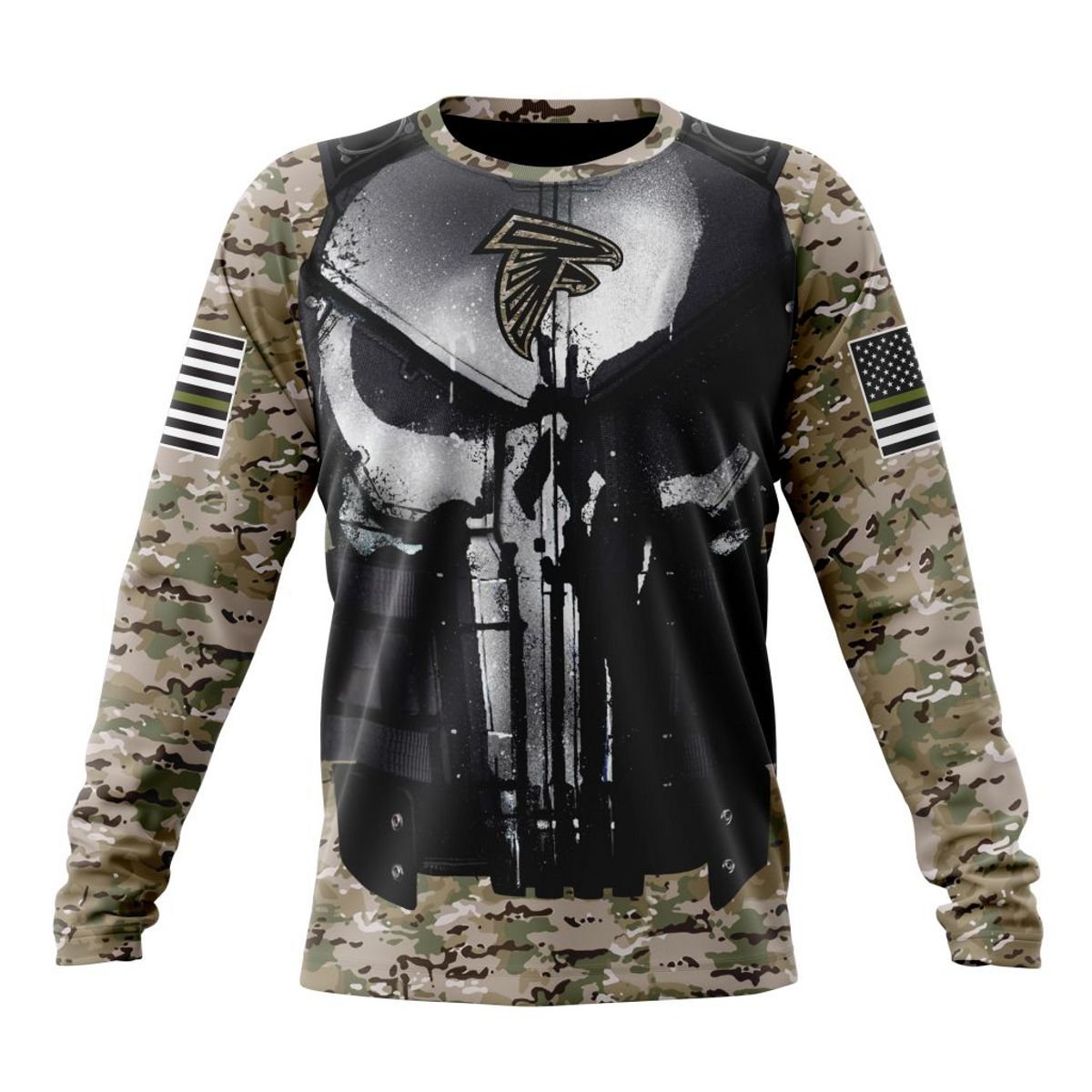ATLANTA FALCONS 3D HOODIE SPECIAL VETERAN KITS