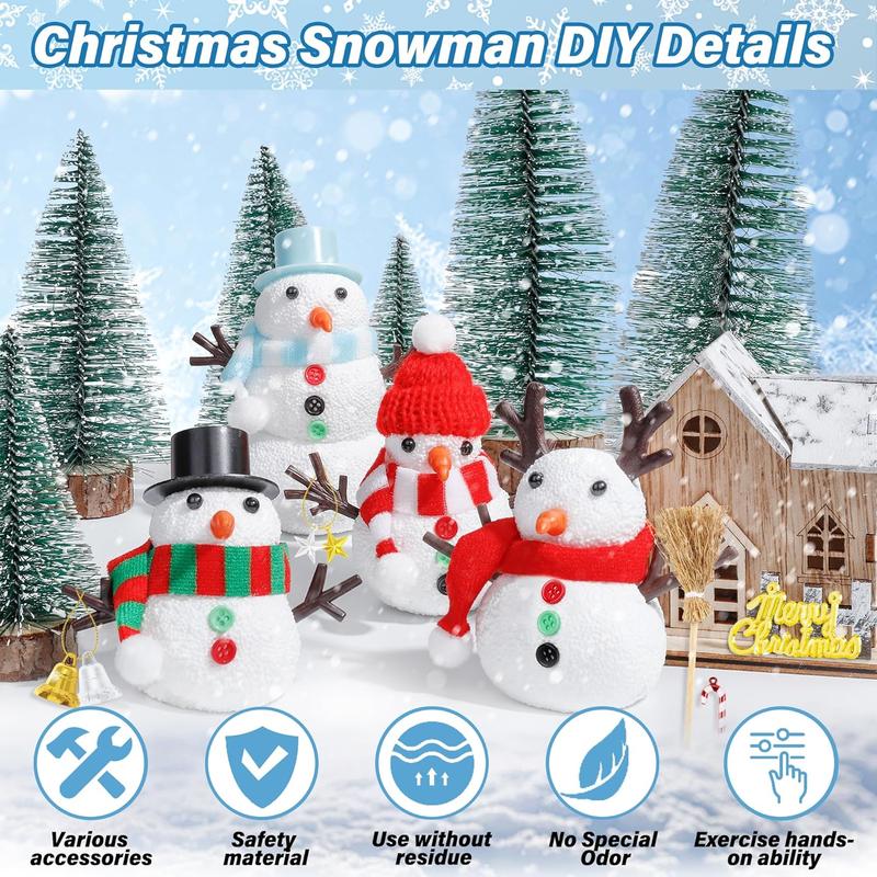 💖Christmas Craft Snowman Kit☃️
