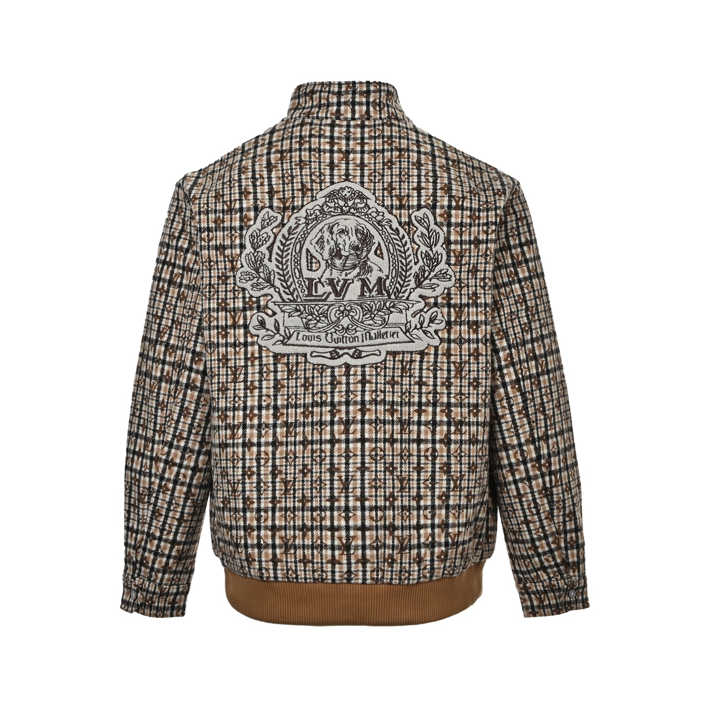 Louis Vuitton 24Fw beaded logo embroidered jacket