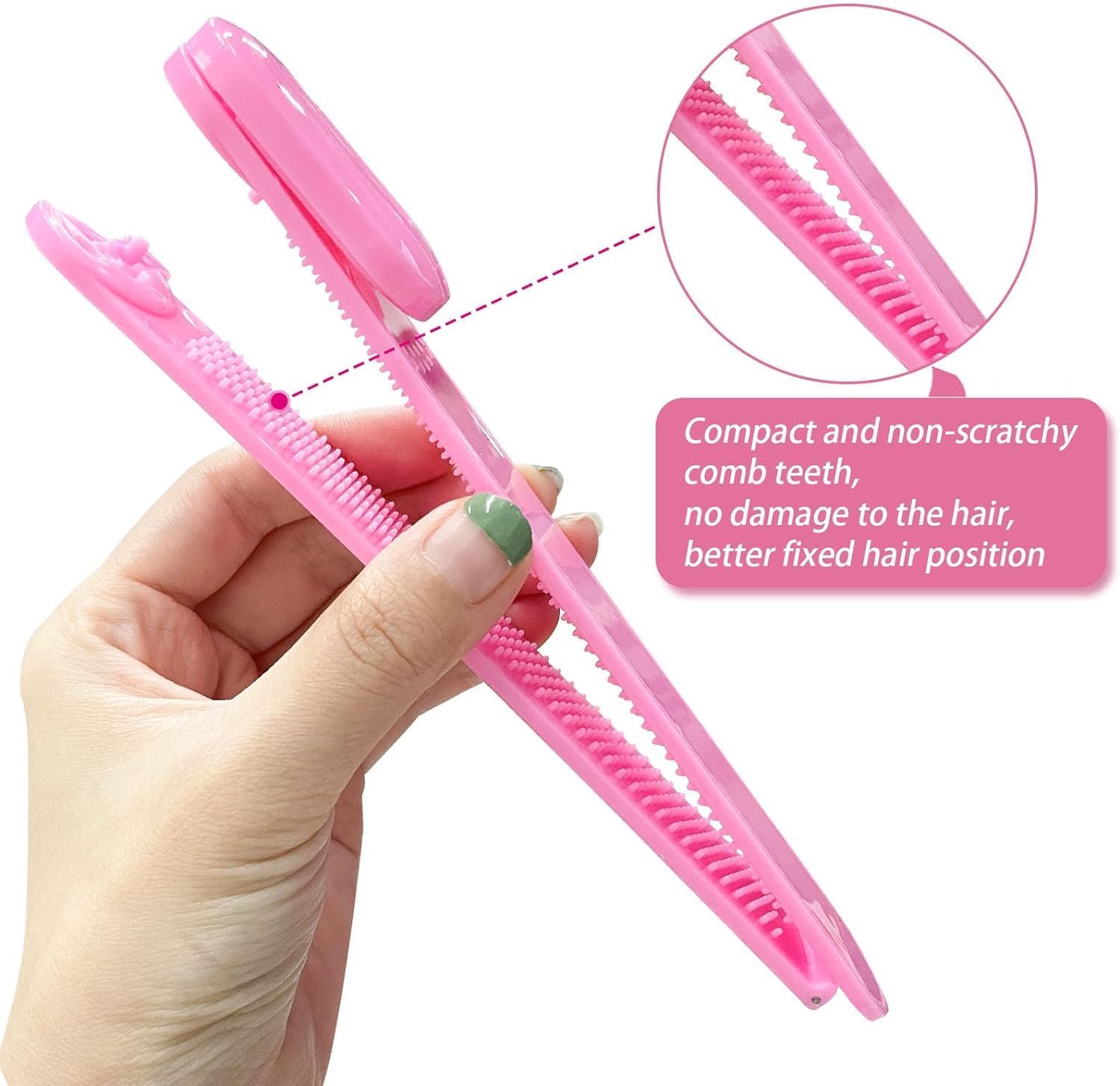 Professional Hair Styling Tools: DIY Layering and Trimming Kit with Clips
