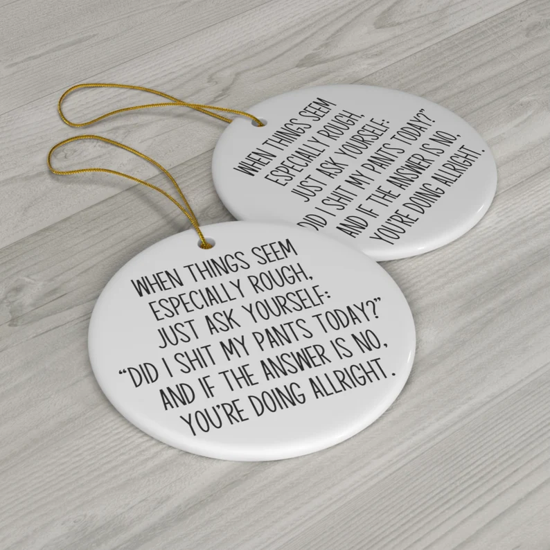Funny ornament