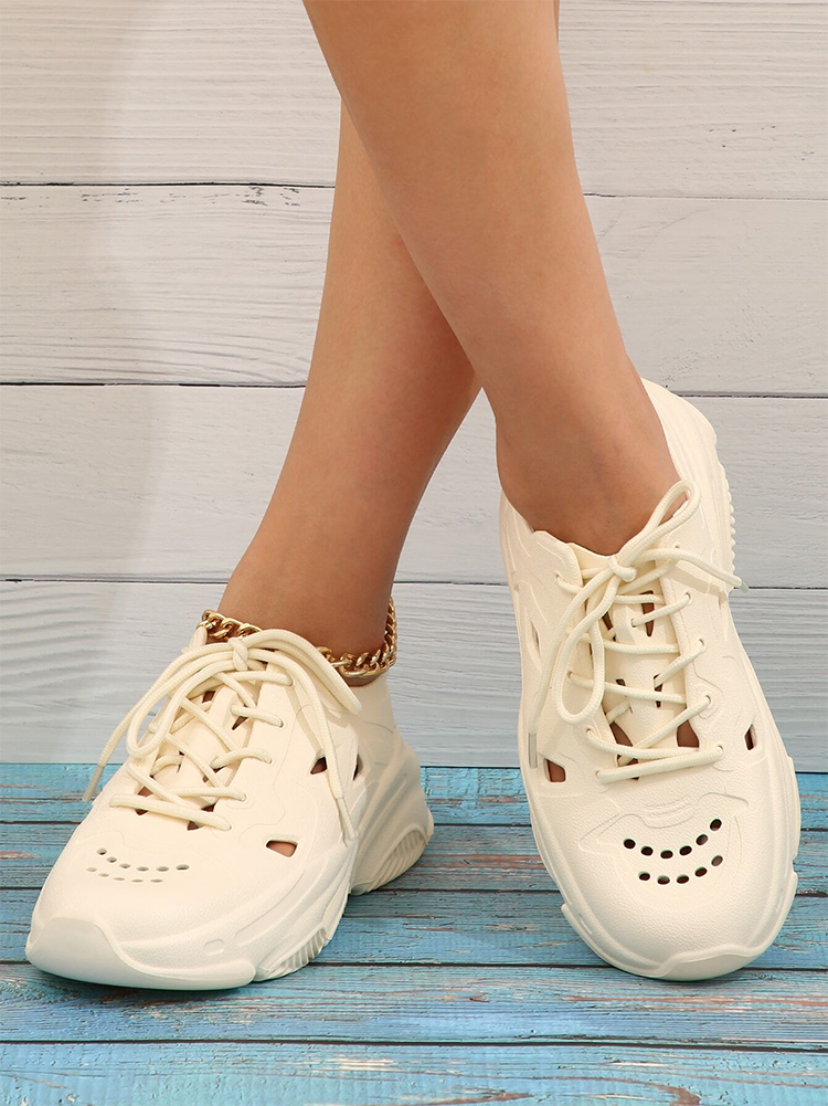 Soft EVA Lace-up Sneakers