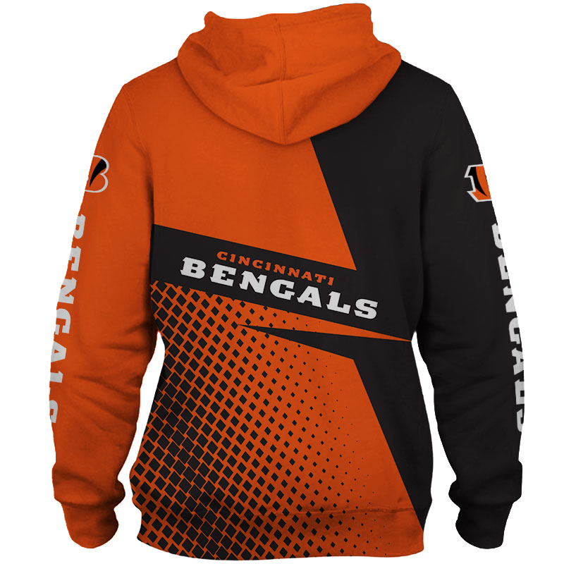 CINCINNATI BENGALS 3D HOODIE CB008
