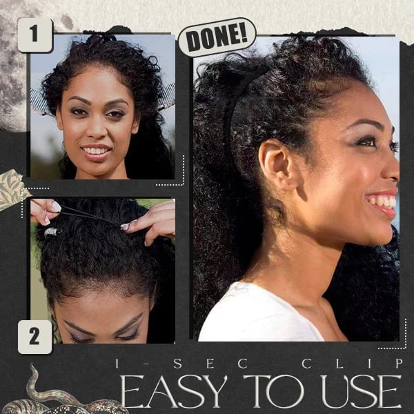 🔥Last Day-[SAVE 50% OFF]--Vintage Stretchy Banana Hair Clip-✨BUY 2 GET 1 FREE!