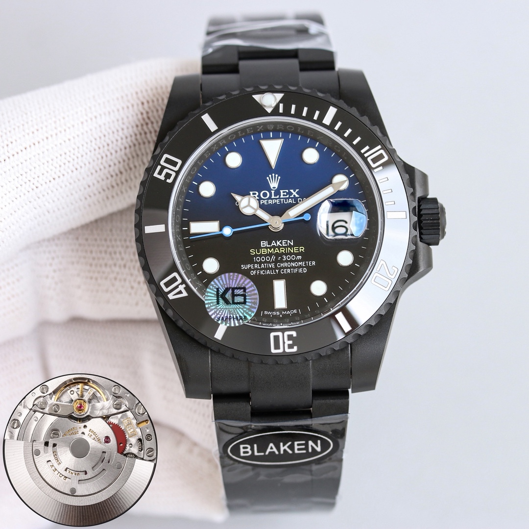 ROLEX BLAKEN Joint Special Edition Custom Sub Limited Edition MADDiw Modification