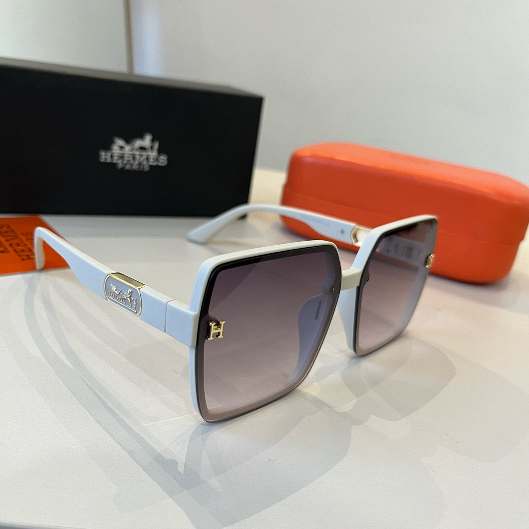 Hermes Square Frame Sunglasses