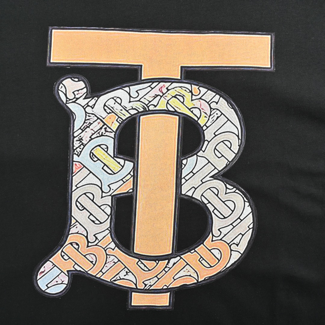 Burberry 24ss colorful TB logo short sleeves