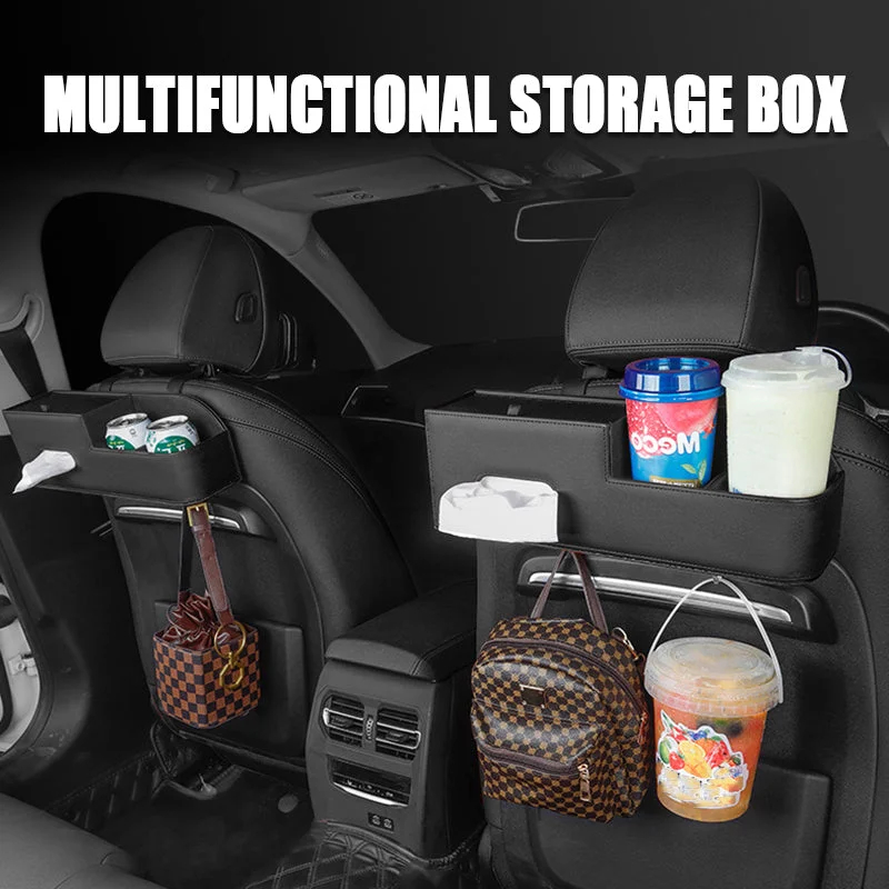 Multifunctional Car Storage Box On The Back Of The Seat