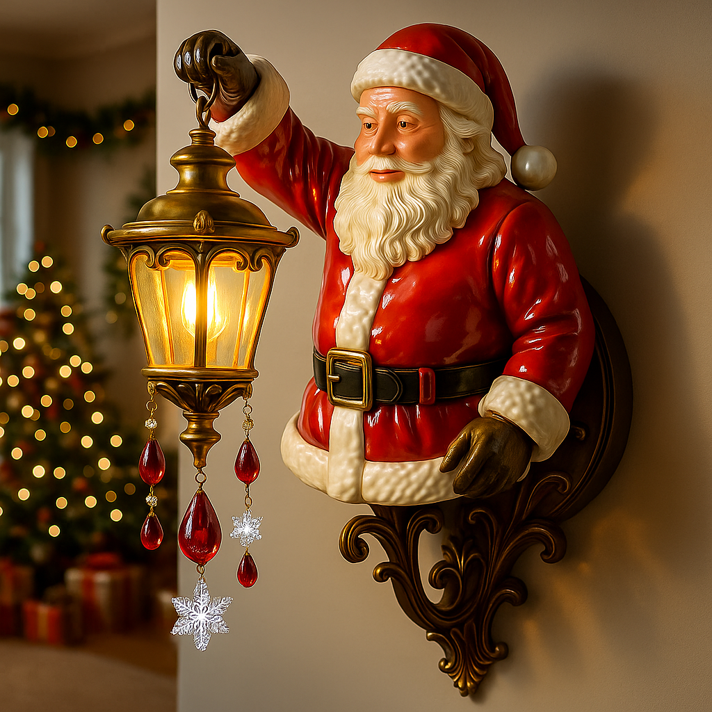 🎅 Santa Claus Wall Lamp