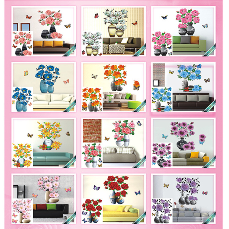 3D Vase Sticker&Best Gift Choice-BUY 5 BUNCHS FREE SHIPPING