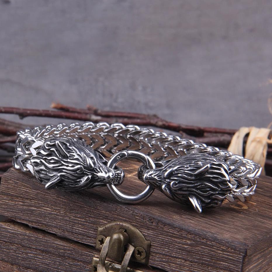 HOT SALE🔥Viking Wolf Bracelet