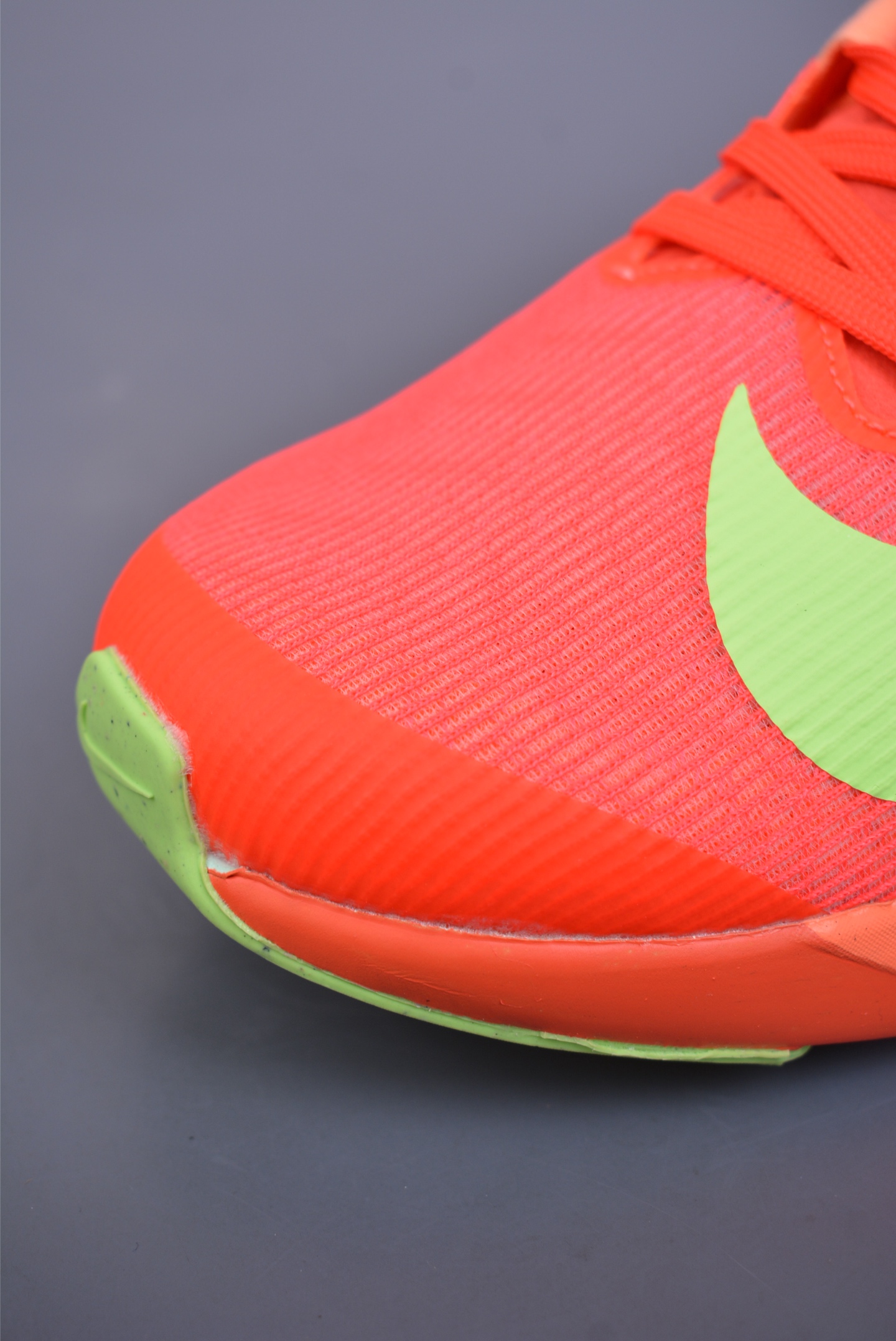 Nike Air Zoom Rival Fly 4 running shoes orange red fluorescent green hook FV6040-600