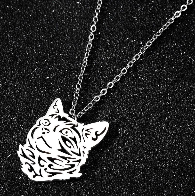 Cat Face Necklace