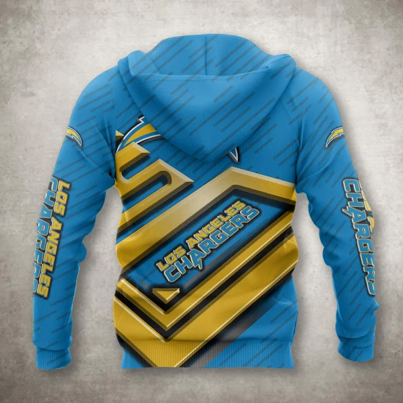 LOS ANGELES CHARGERS 3D HOODIE DK4389