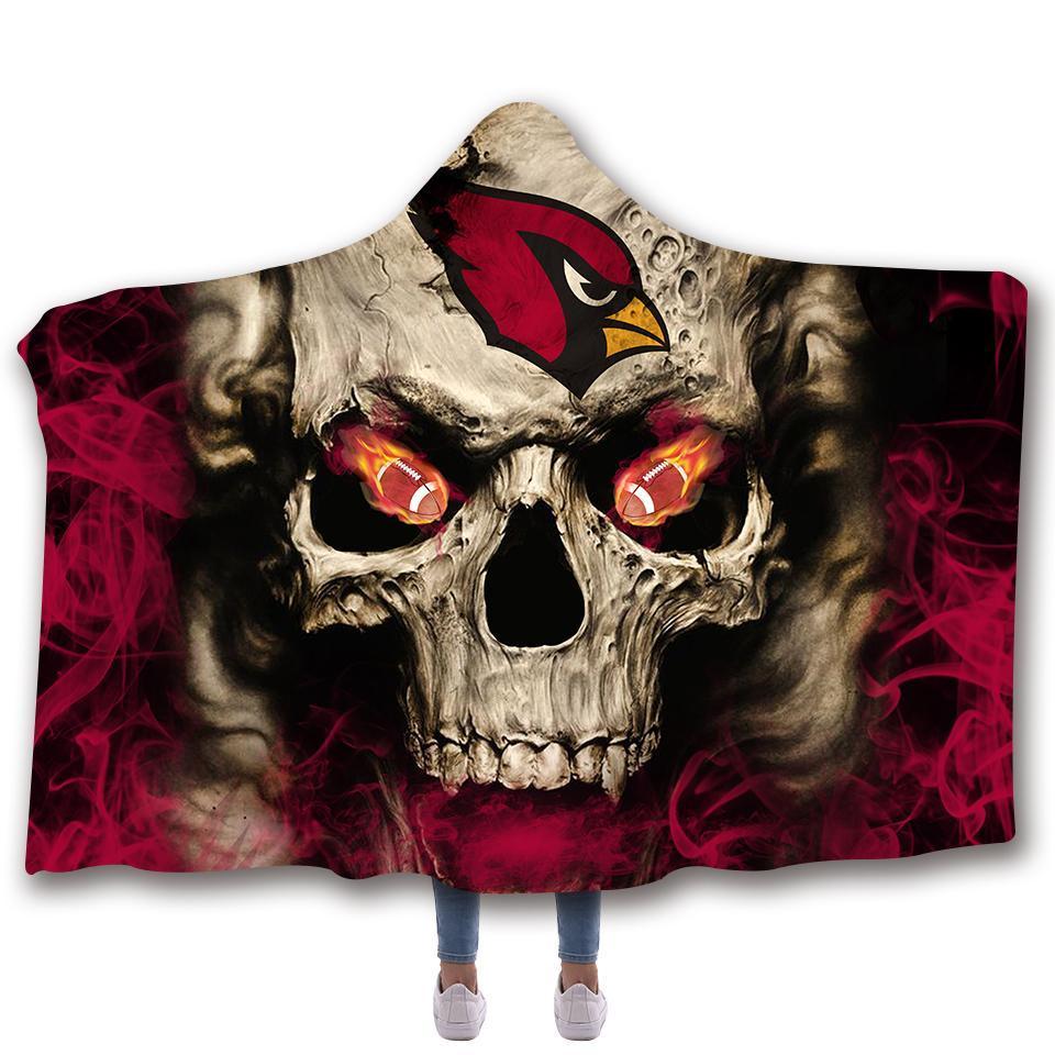 ARIZONA CARDINALS CLASSIC 3D HOODED BLANKET
