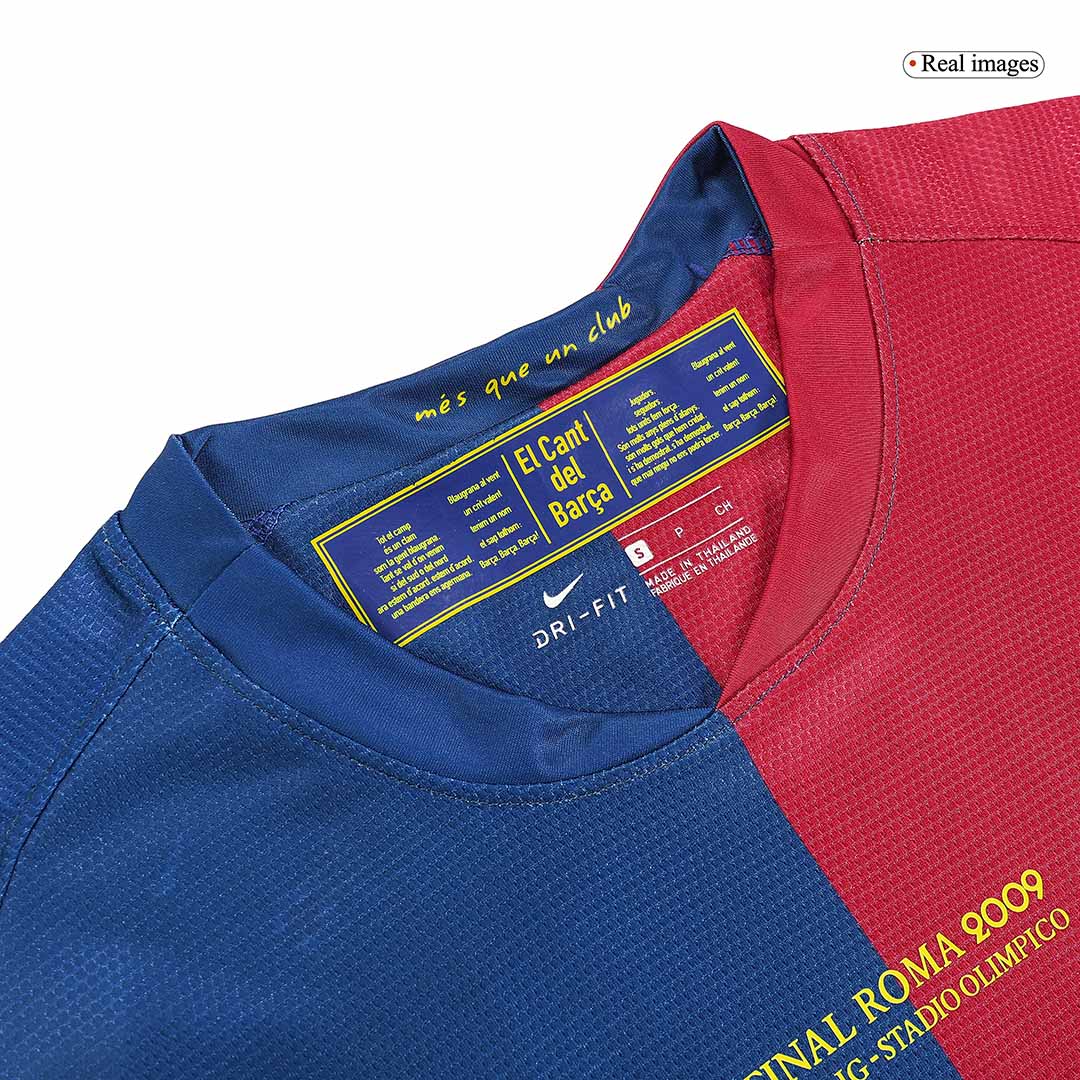 A.INIESTA #8 Barcelona 2008/09 Retro Football Shirt