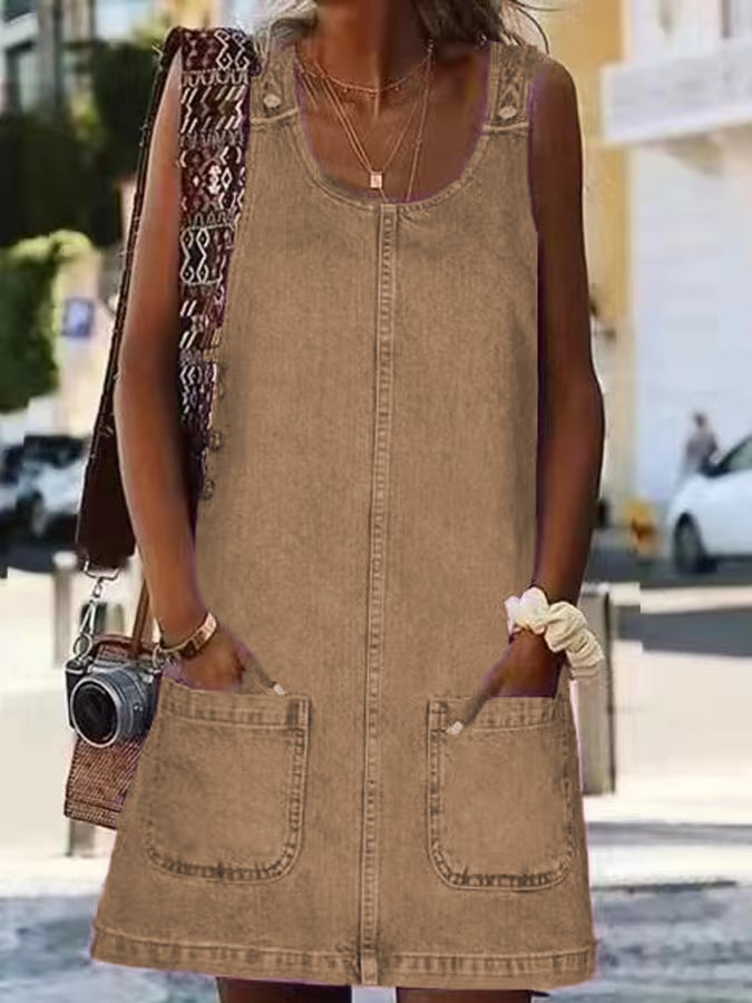 Women's Casual Denim Skirt