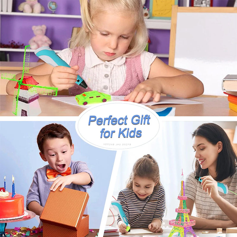 (🔥NEW YEAR EARLY SALES 50% OFF)New Upgraded 3D Printing Pen - BUY 2 GET 8% OFF & FREE SHIPPING