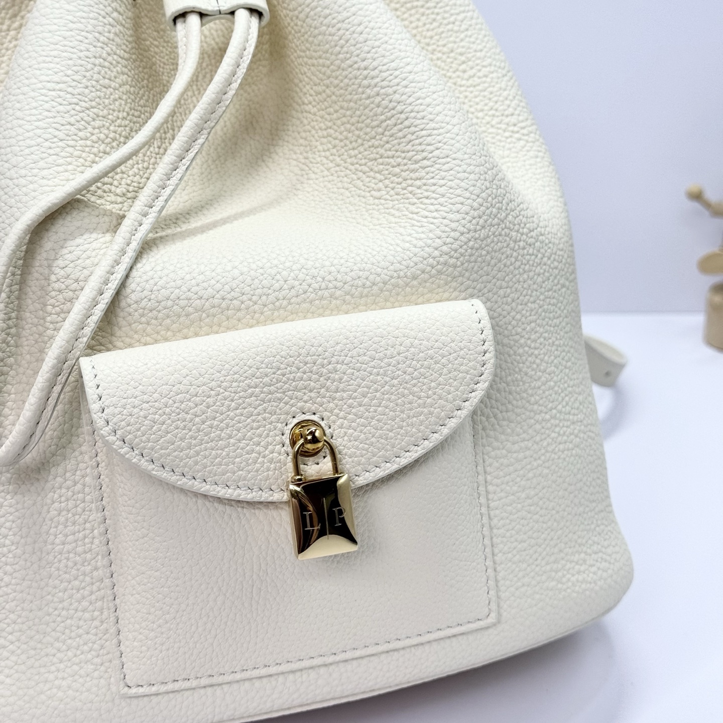 Loro Piana Extra Drawstring Backpack FAP4322