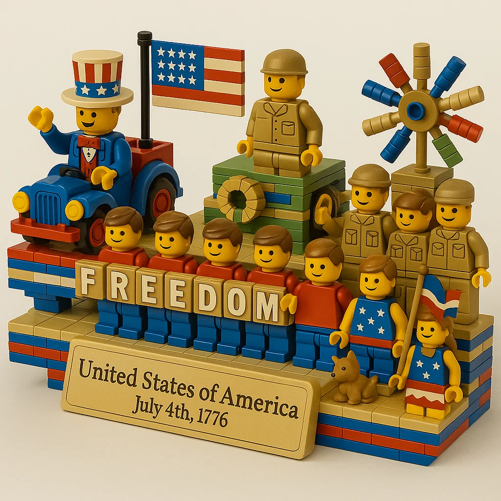 Brick of Independence – 1776 Parade Edition