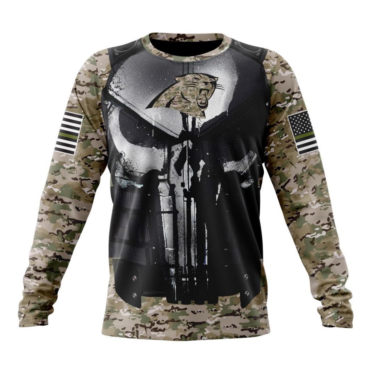 CAROLINA PANTHERS 3D HOODIE SPECIAL VETERAN KITS