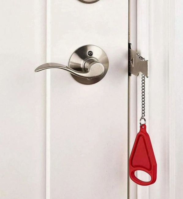 Portable Hotel Door Lock Locks Self