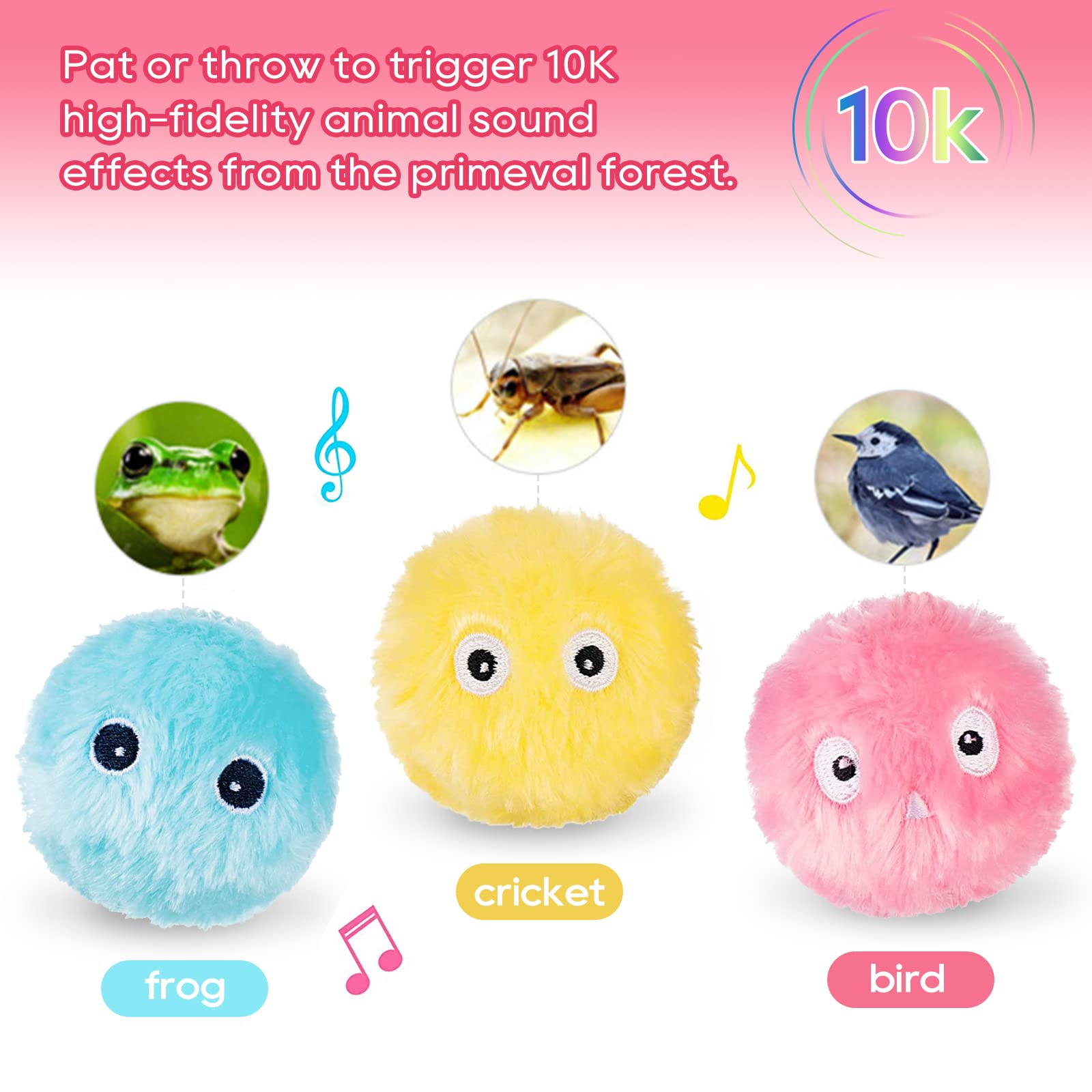 🔥 Last Day Promotion[50% OFF]-Cat Toys Interactive Ball-BUY 2 GET 1 FREE NOW