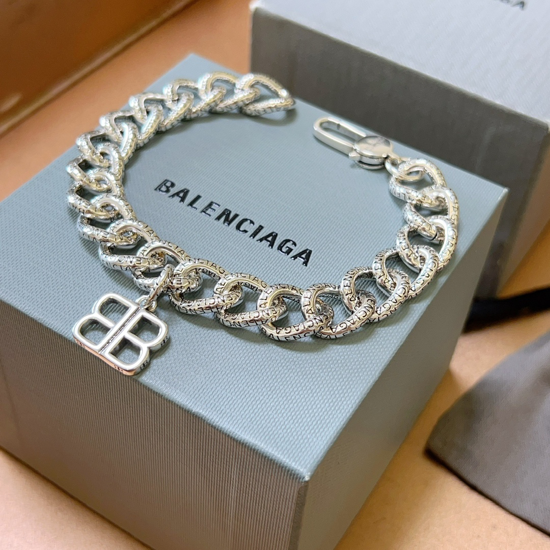 Balenciaga BB chain bracelet