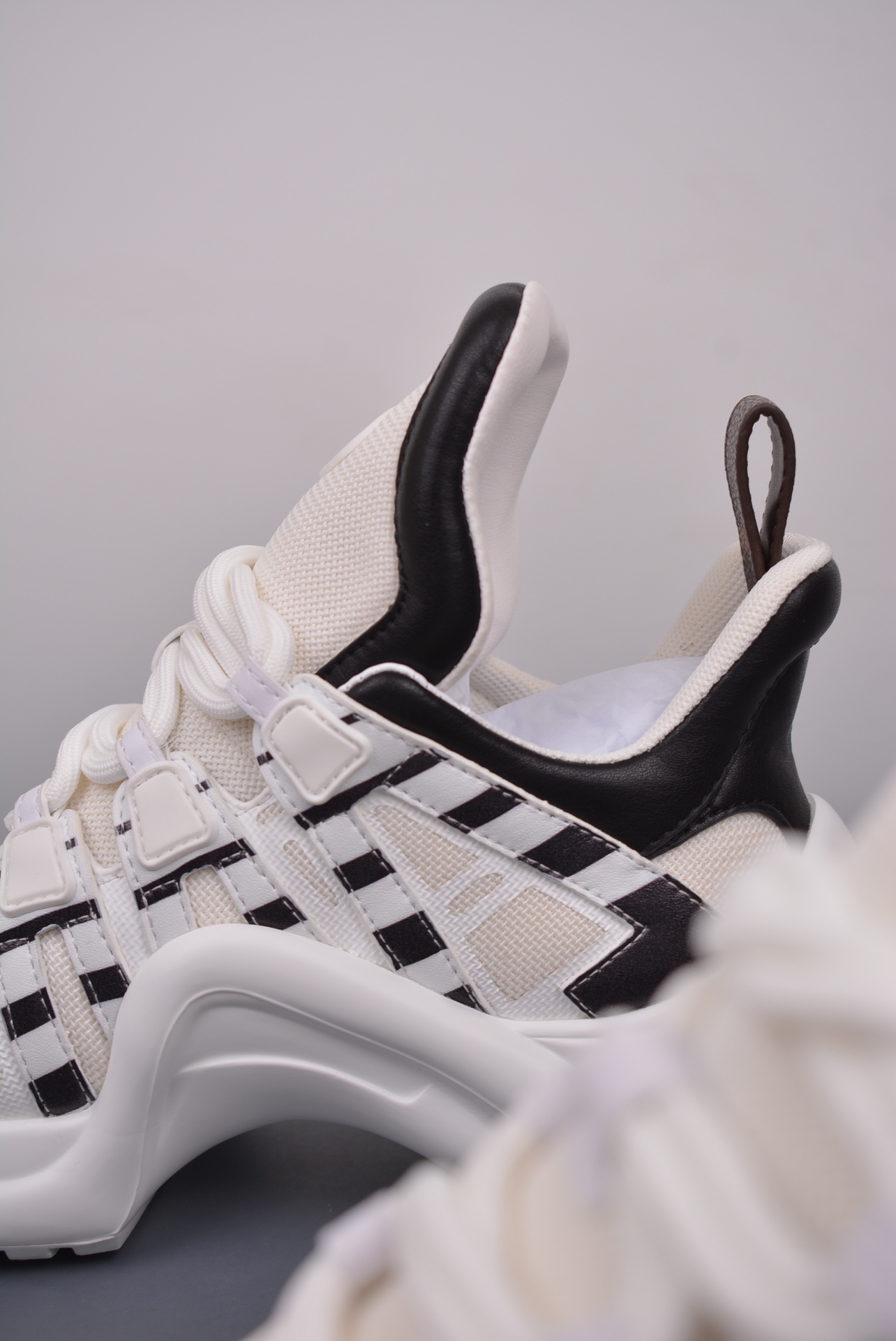 Louis Vuitton Archlight Sneakers Black and White Zebra