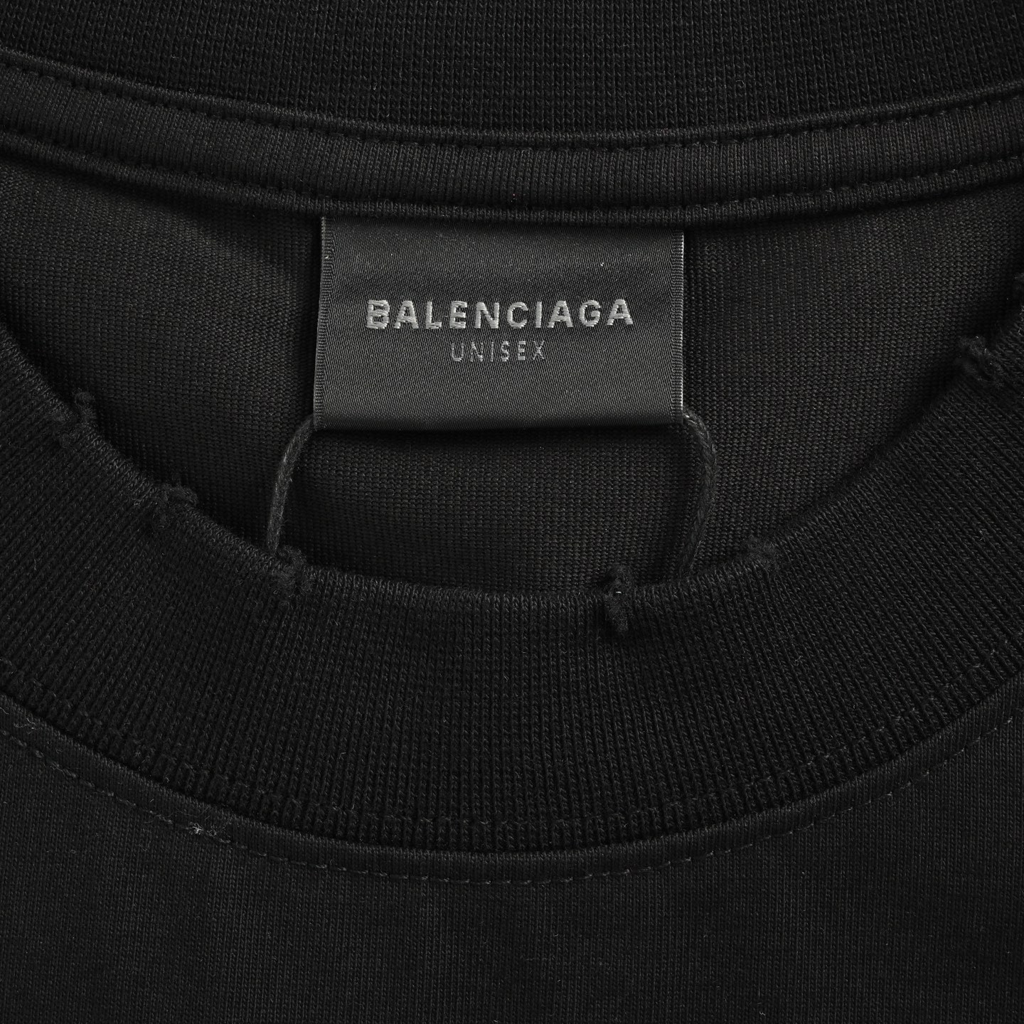 Balenciaga 25ss double B blurred graffiti short sleeve