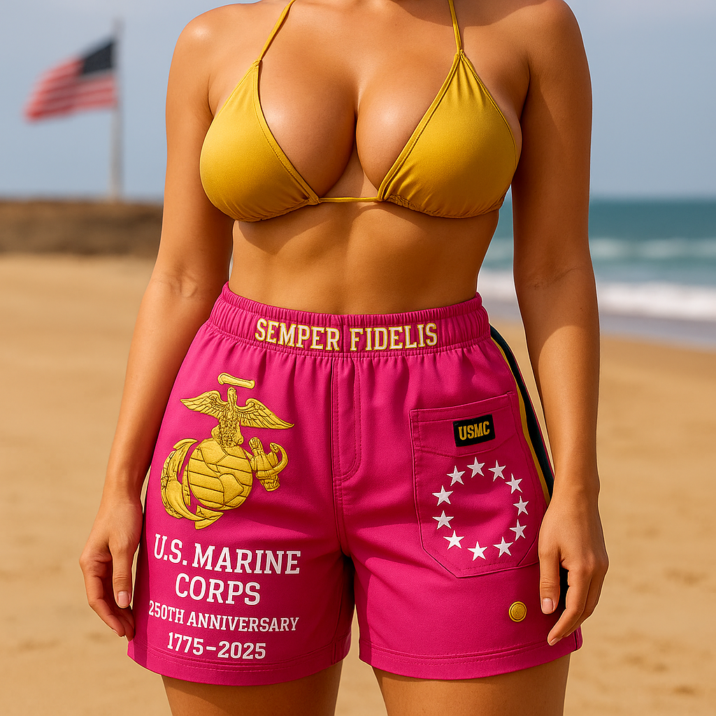 USMC 250th Anniversary Commemorative Shorts – 🔥Limited Holiday Drop