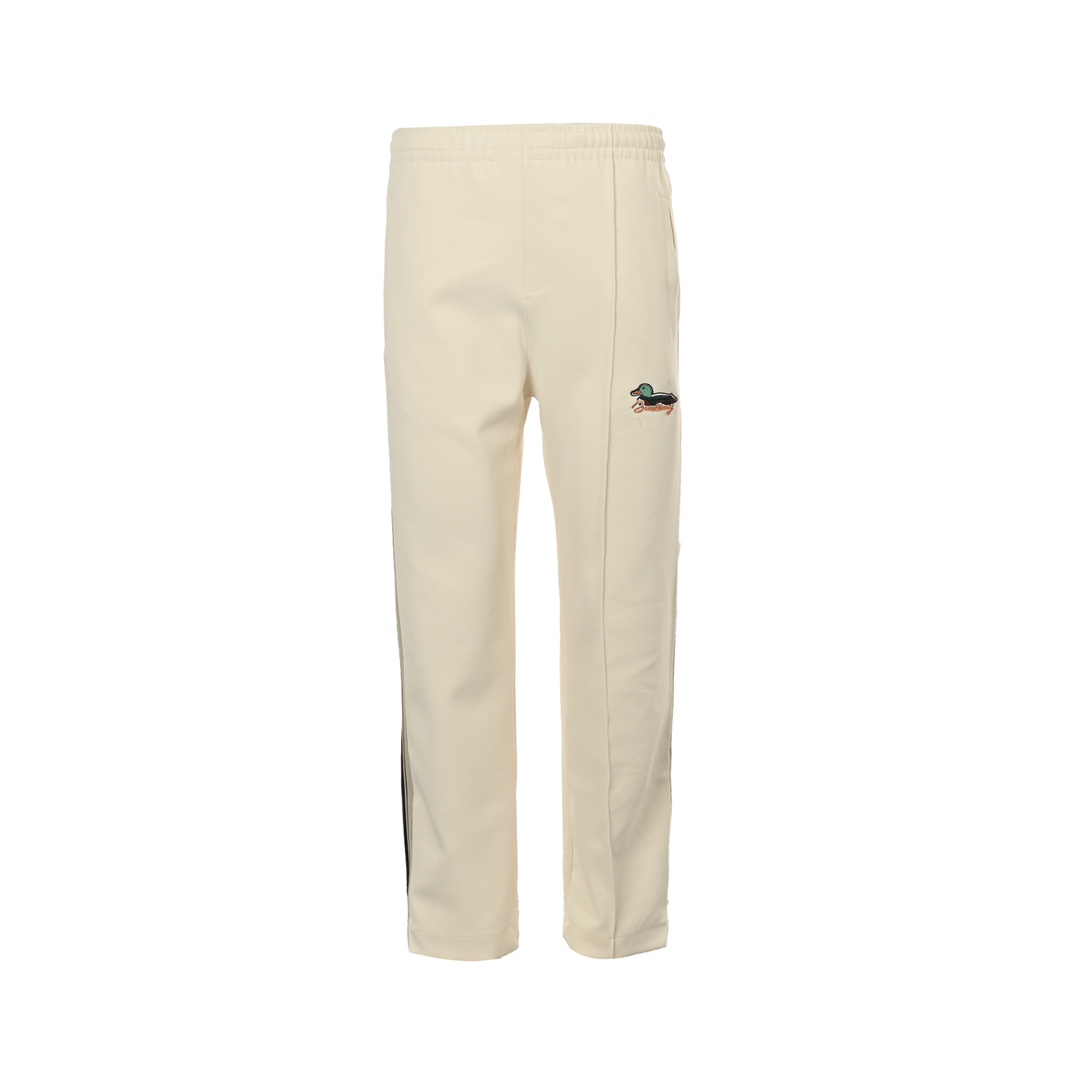 Burberry 24Fw Waterbird Suppressed Embroidery Side Ribbon Set Trousers