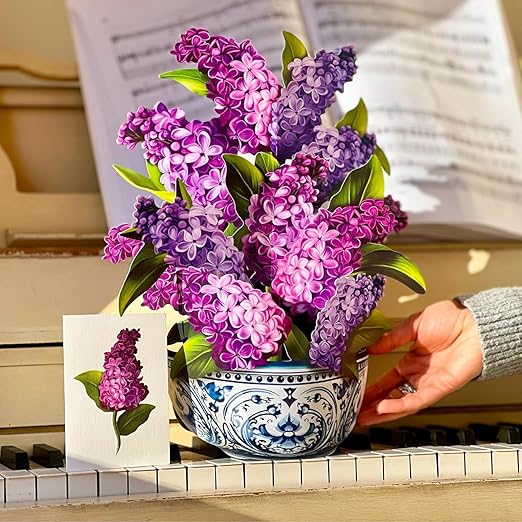 💐💐Vibrant 3D Bouquet - (Creative Holiday Blessing Gift Card)