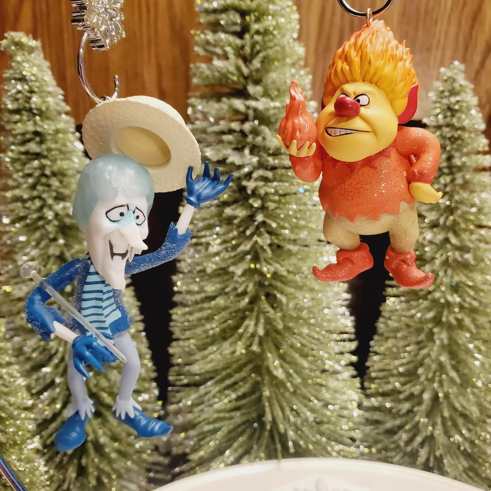 Snow Miser & Heat Miser Keepsake Tree Ornaments