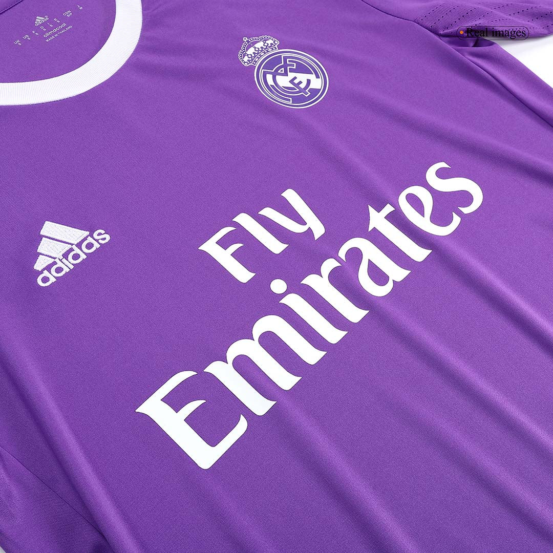 RONALDO #7 Real Madrid Real Madrid Real Madrid Away Long Sleeve Football Shirt 2016/17