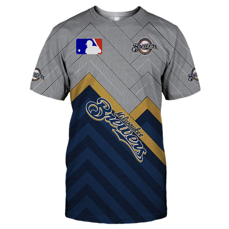 MILWAUKEE BREWERS 3D HOODIES MB002