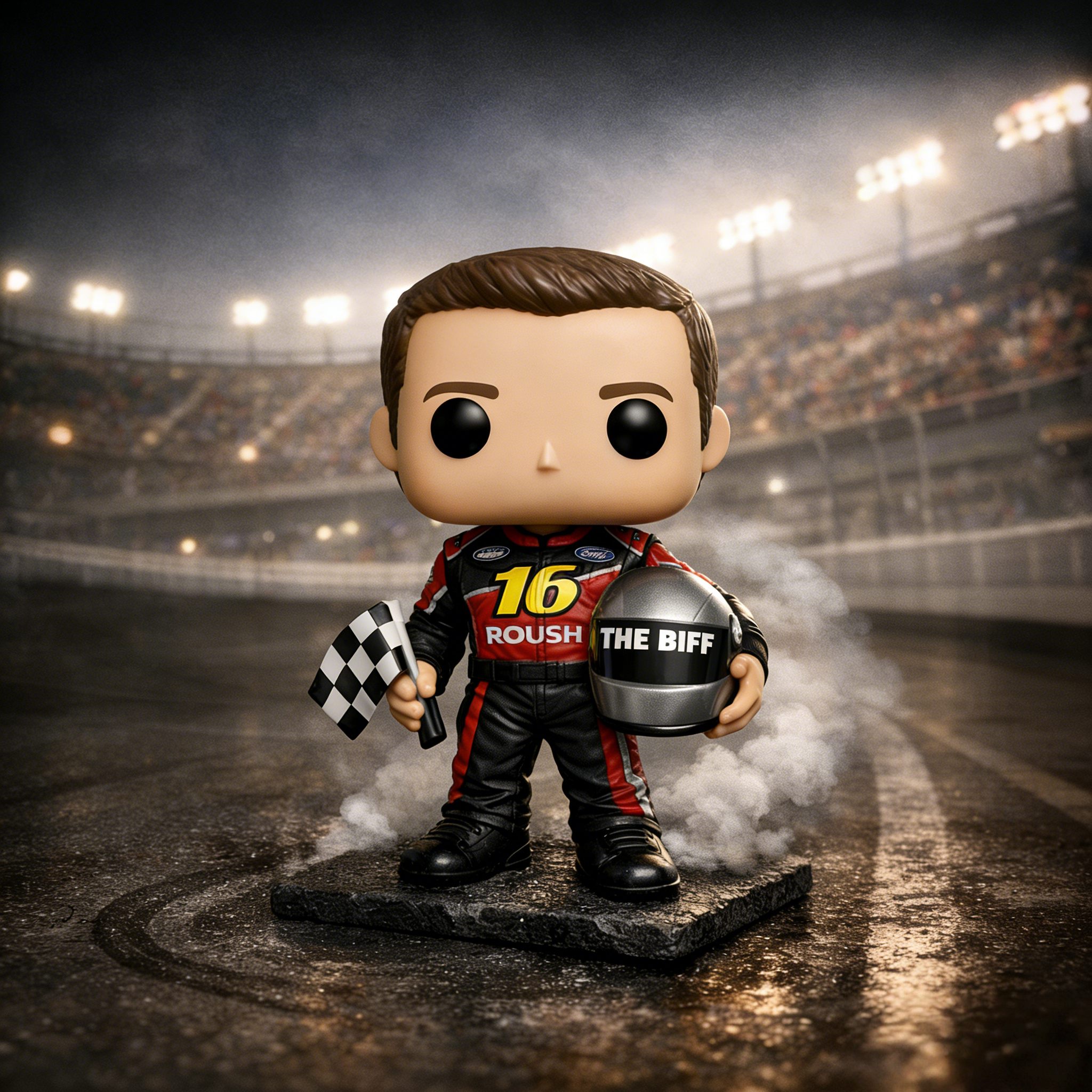 Greg Biffle Memorial Pop Figure