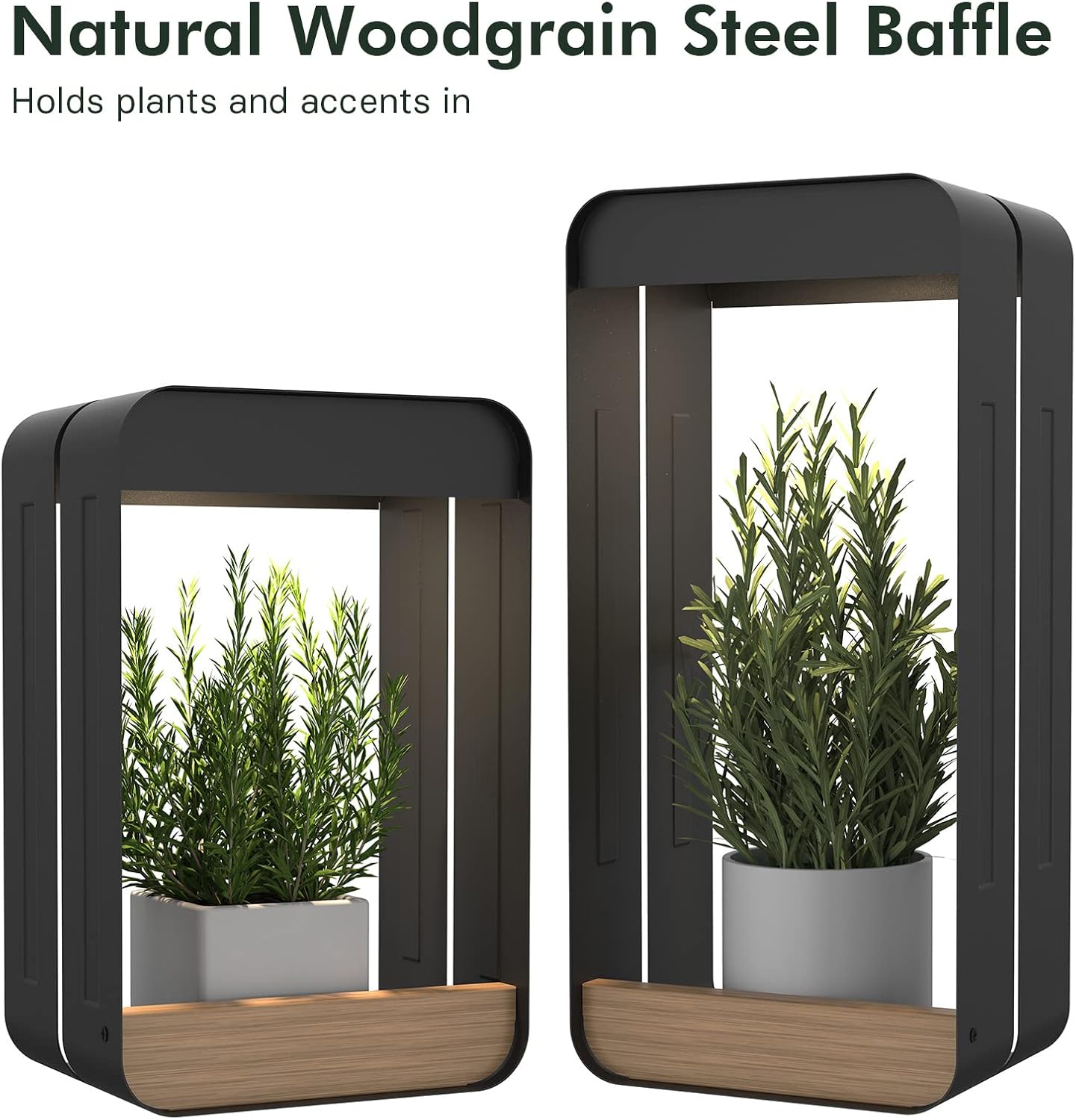 🔥ON SALE🔥Outdoor LED Solar Power Waterproof Decor Wall Sconce Shelf Planter