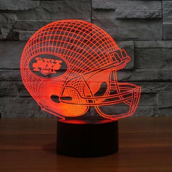 NEW YORK JETS 3D LED LIGHT LAMP
